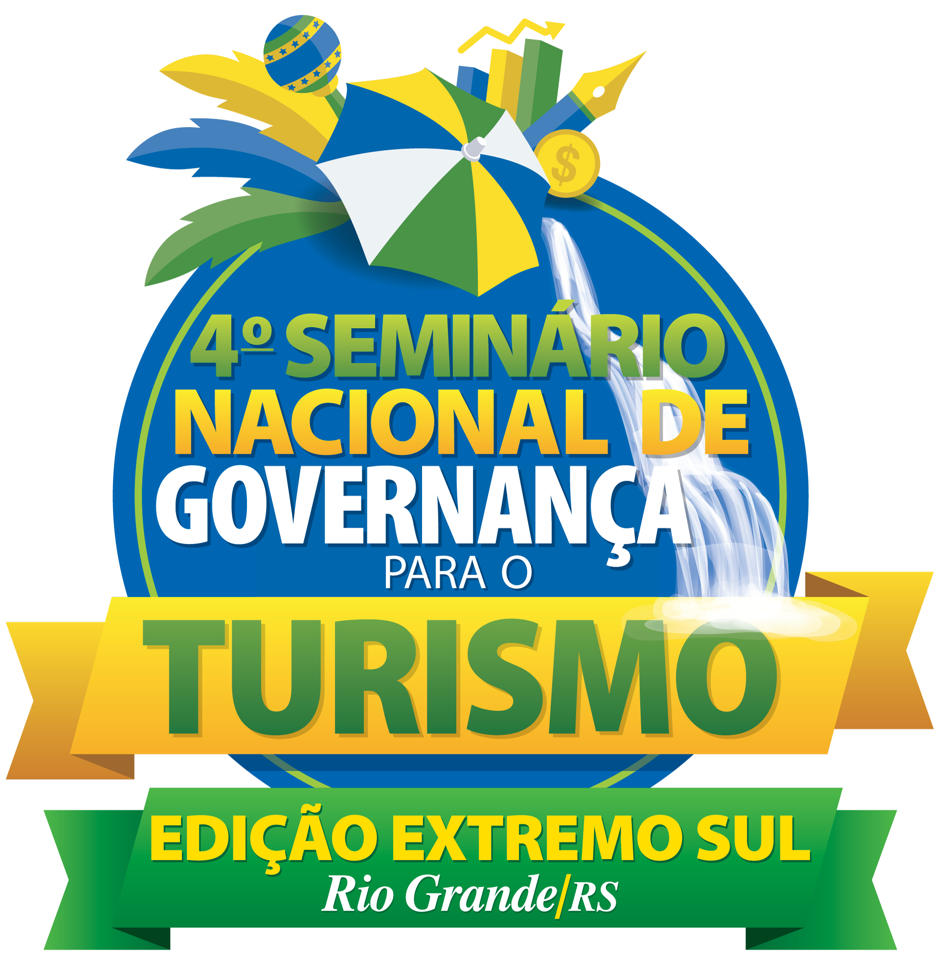 Logo 4º Seminário Nacional de Governança para o Turismo