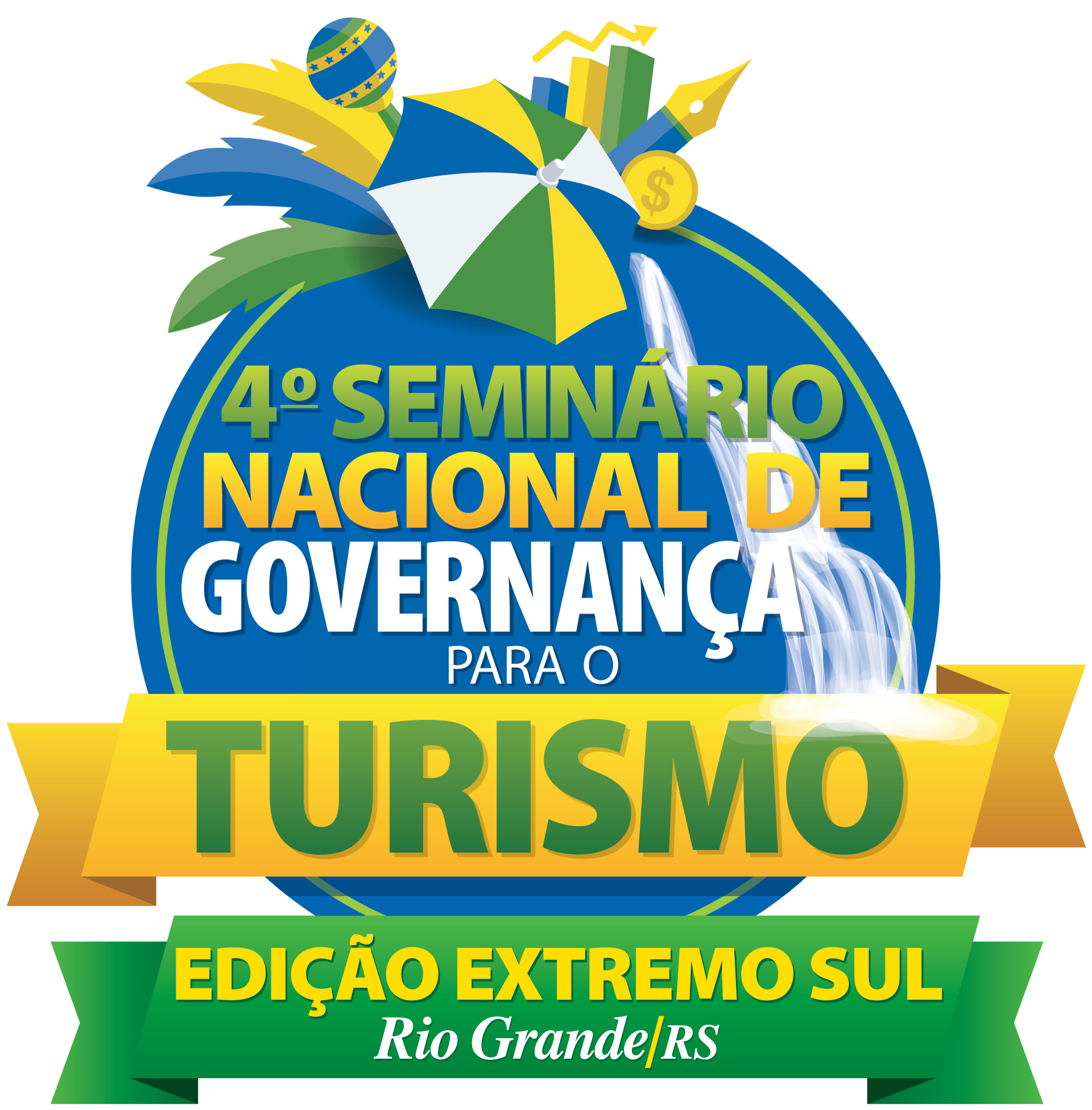 Logo 4º Seminário Nacional de Governança para o Turismo